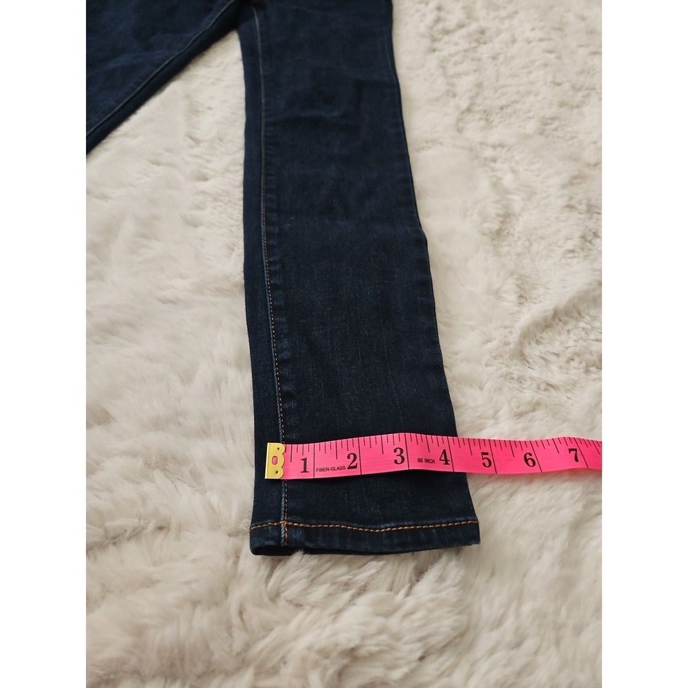 American Eagle Outfitters Dark Indigo Skinny Jegging Jeans 6 Regular Stretch - Picture 9 of 12